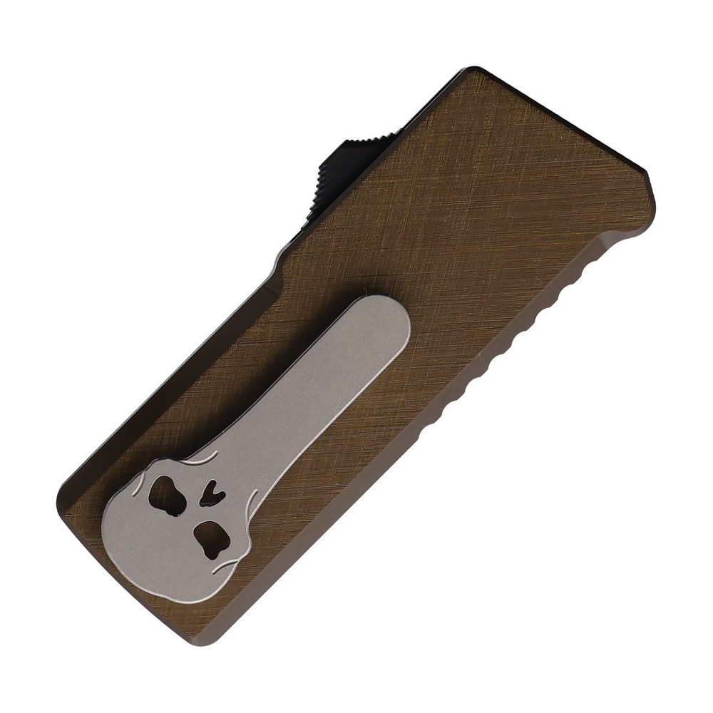 Auto CHUB OTF Brown Crosshatch