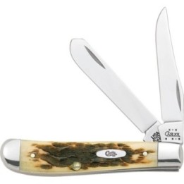 Case Mini Trapper Amber Bone