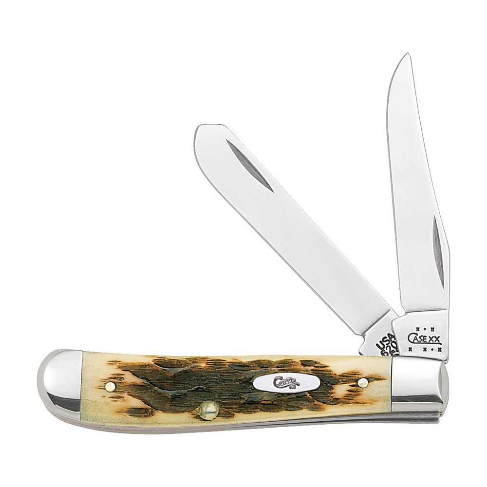 Case Mini Trapper Amber Bone