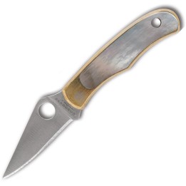 Spyderco Bug Slip Joint Abalone