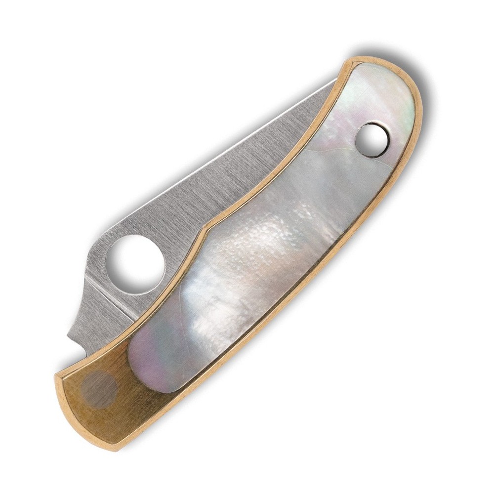 Spyderco Bug Slip Joint Abalone