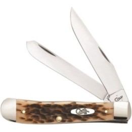 Case Trapper Amber Bone