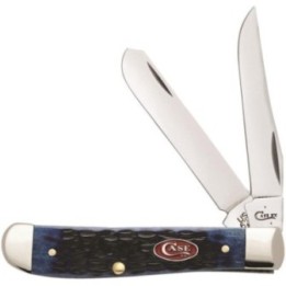Case Mini Trapper Navy Blue Bone