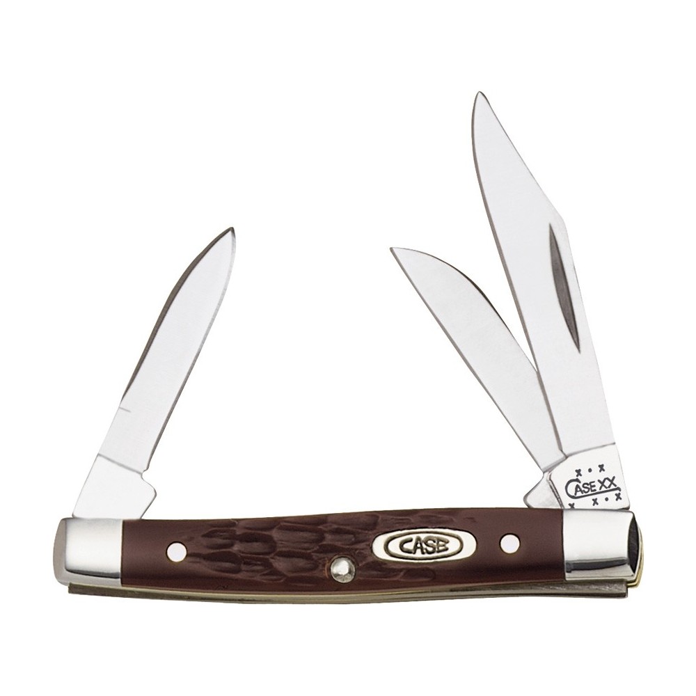 Case Small Stockman Brown Delrin