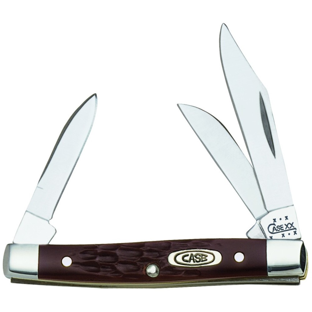 Case Small Stockman Brown Delrin