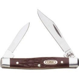 Case Small Pen Knife Brown Delrin