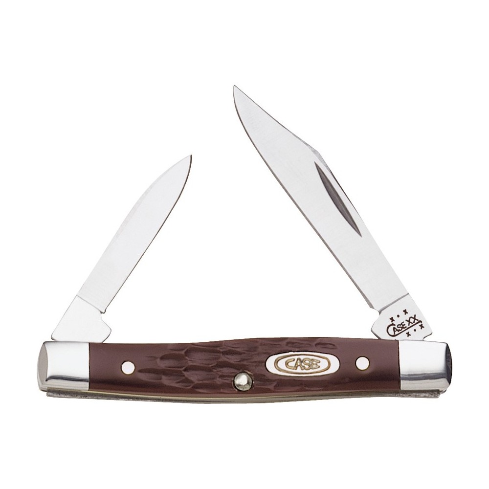 Case Small Pen Knife Brown Delrin