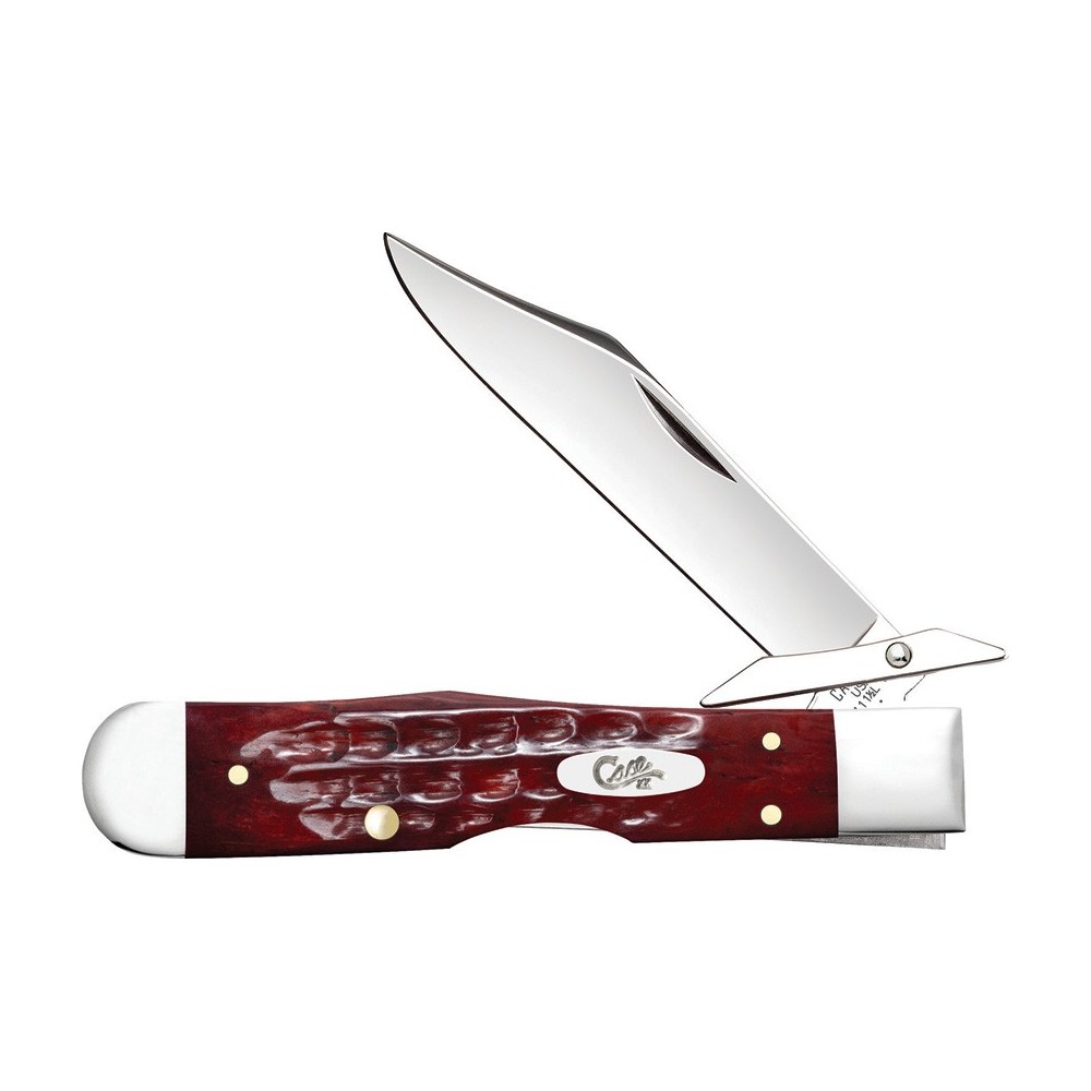 Case Cheetah Cub Old Red Pocket