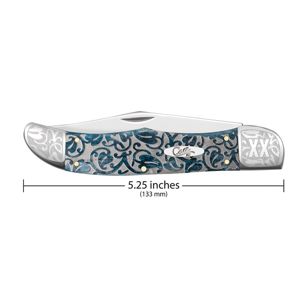 Case Folding Hunter Med Blue