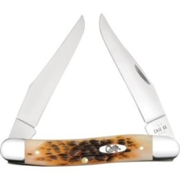Case Muskrat Amber Bone