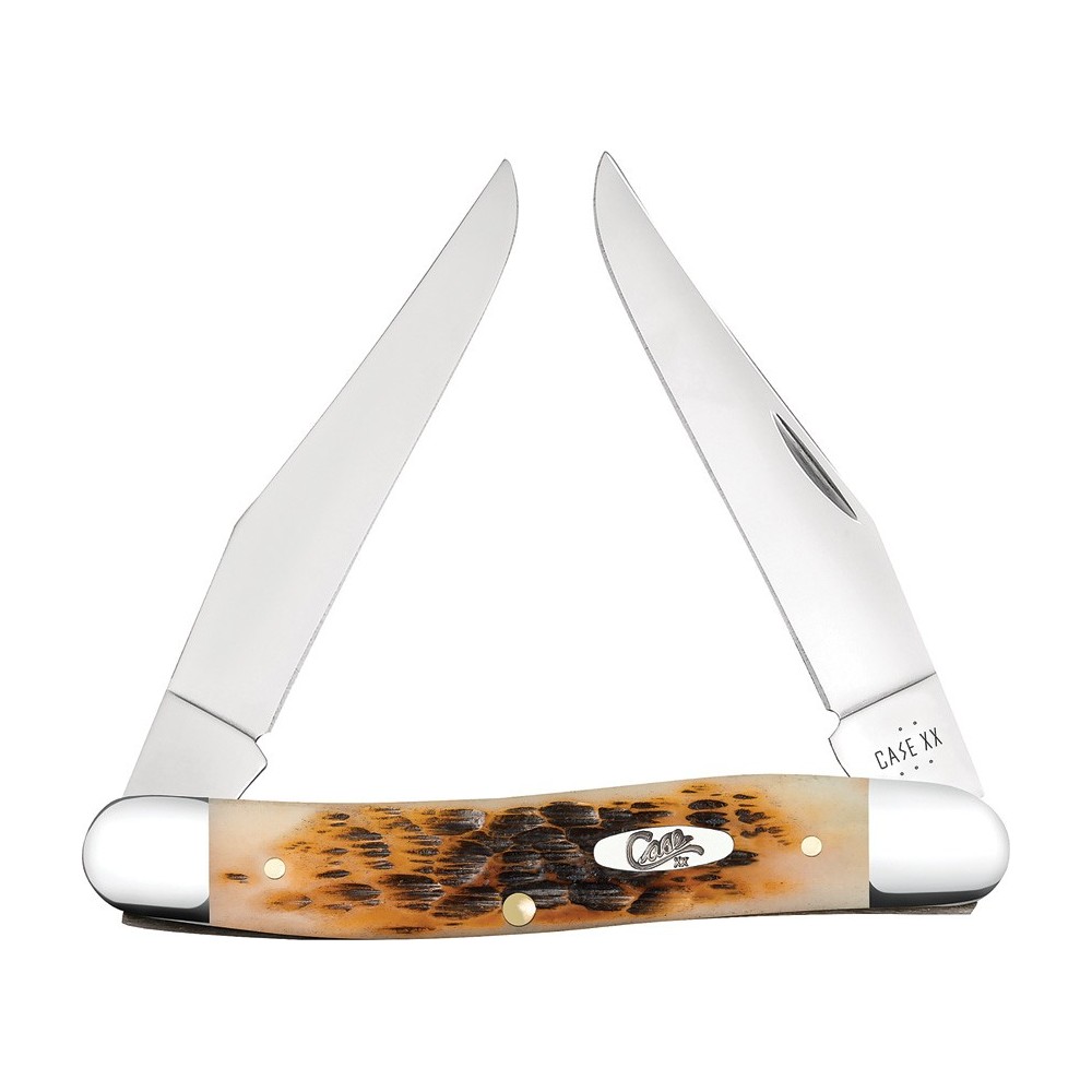 Case Muskrat Amber Bone
