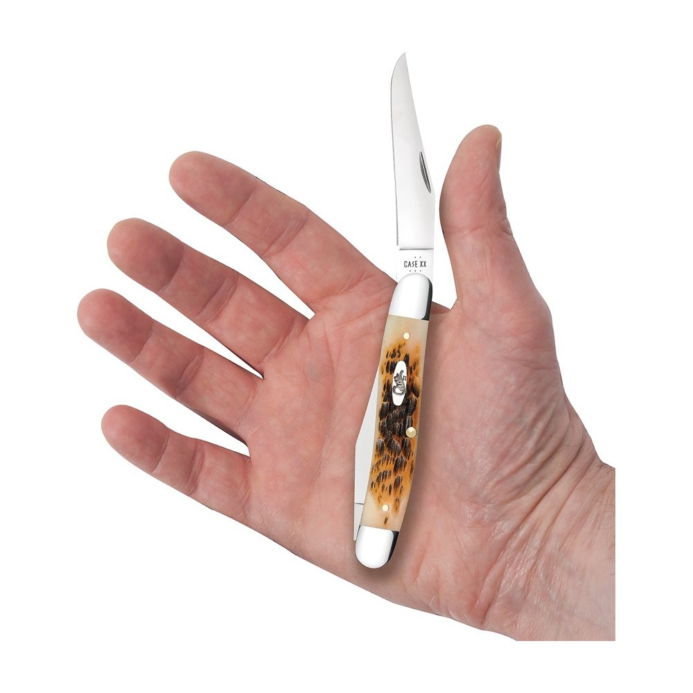 Case Muskrat Amber Bone