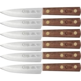 Case Steak Knife Set Walnut