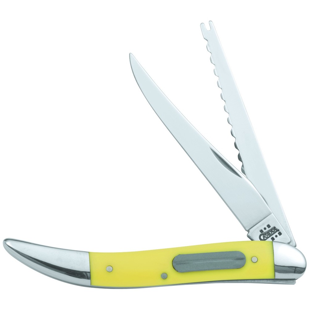 Case Fish Knife Yellow