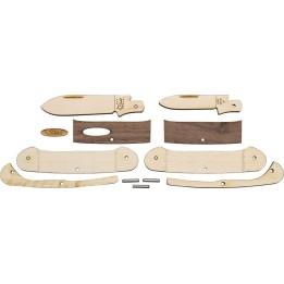 Case Wooden Knife Kit Canoe