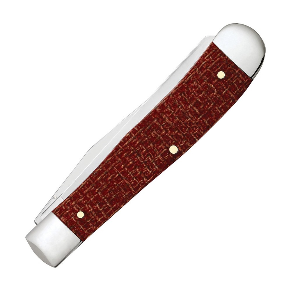 Case Trapper Red Burlap