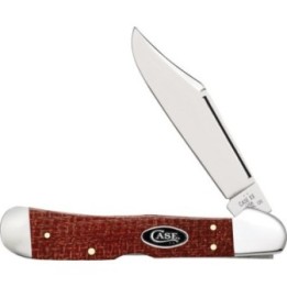 Case Copperlock Dark Red Burlap