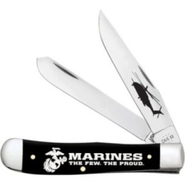 Case USMC Trapper Black Synthetic