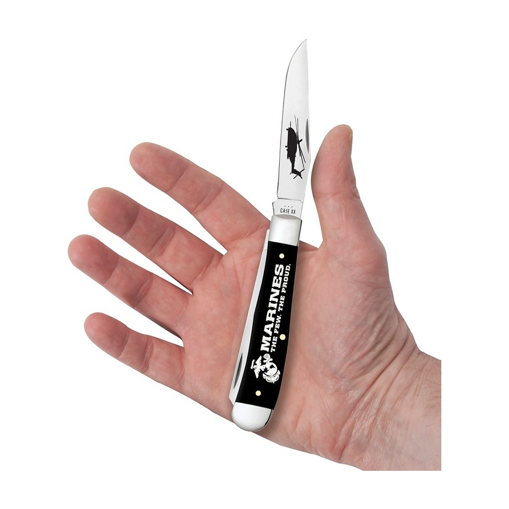 Case USMC Trapper Black Synthetic