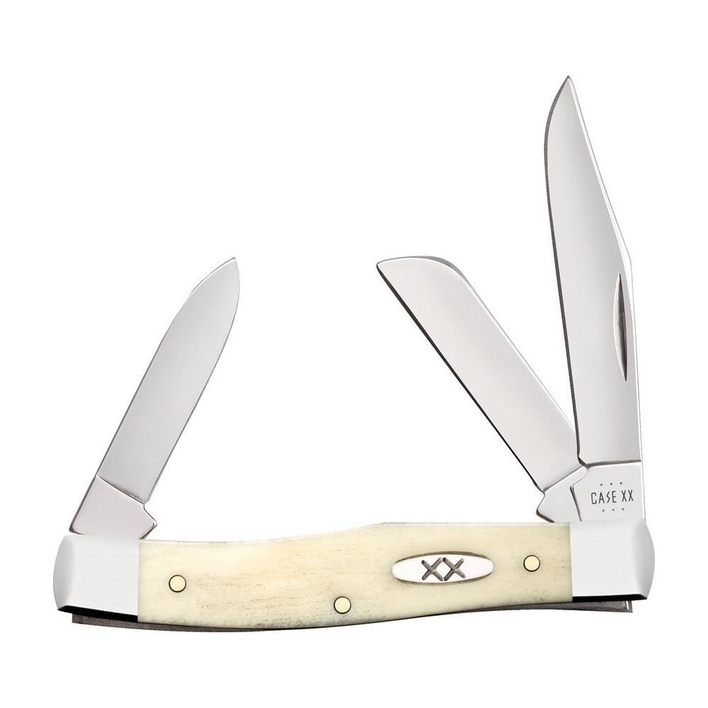 Case Medium Stockman Nat Bone
