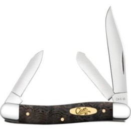Case Stockman Black Curly Oak