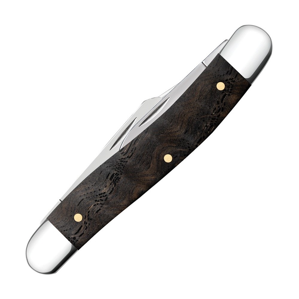 Case Stockman Black Curly Oak