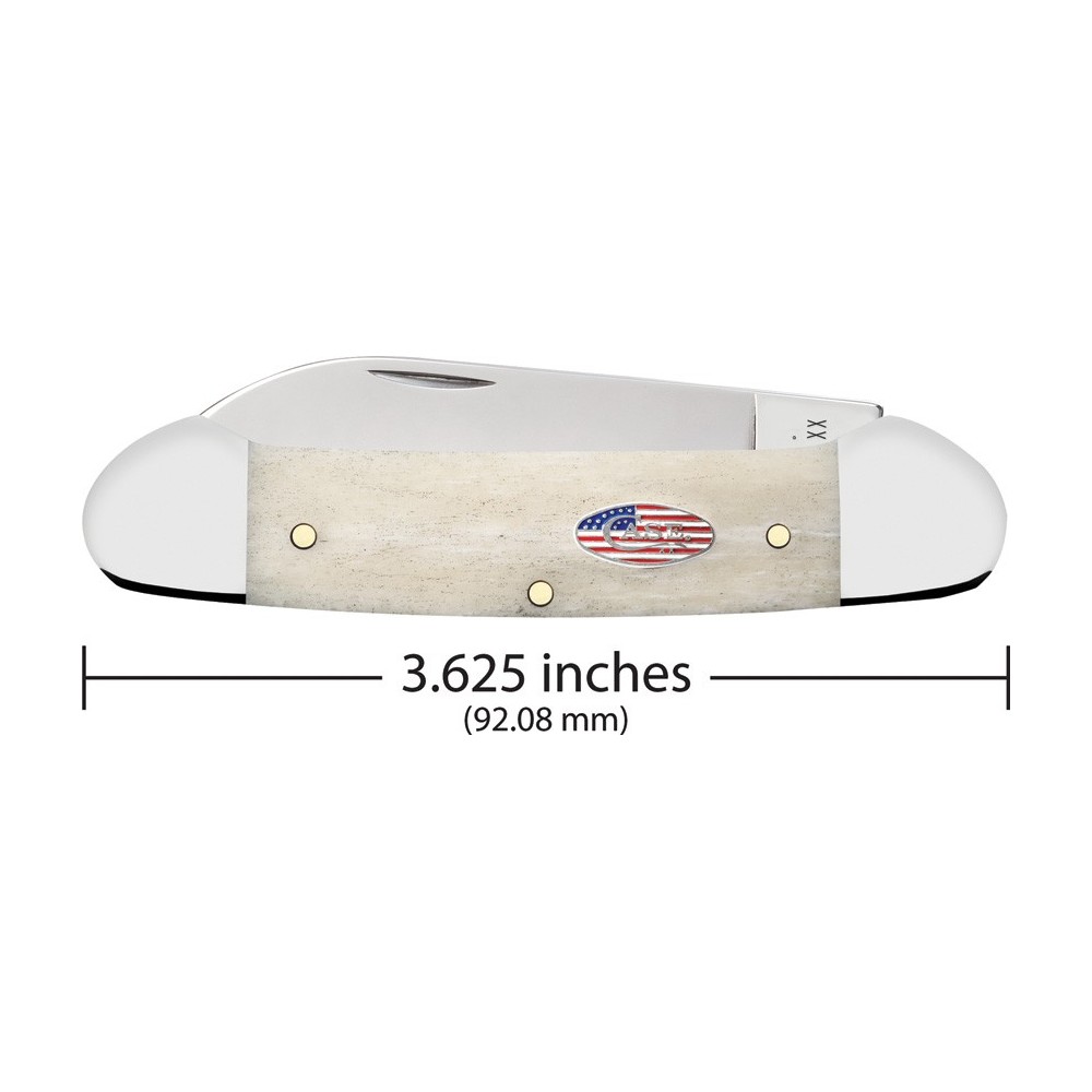 Case Canoe Natural Bone