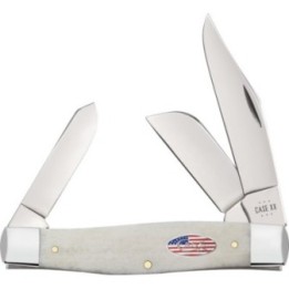 Case Lg Stockman Natural Bone