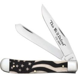 Case U.S. Army Trapper Bone