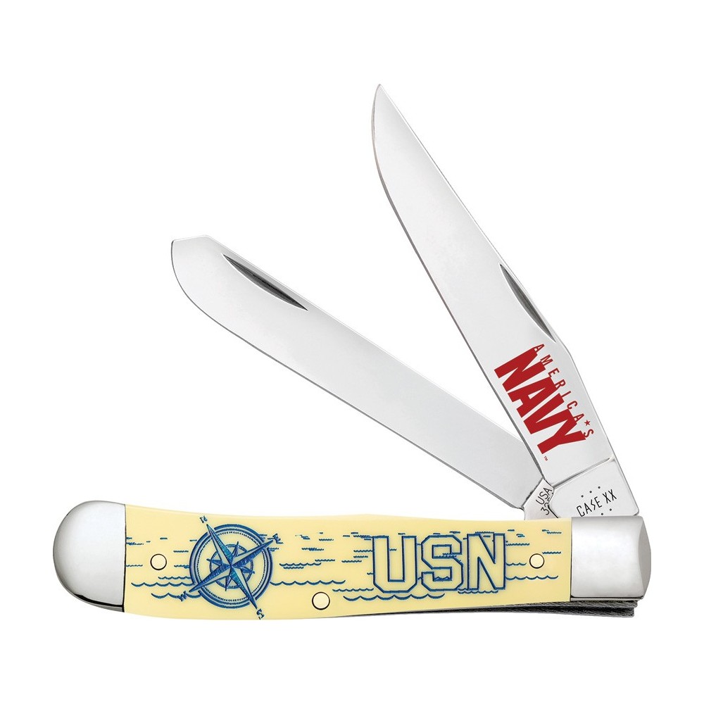 Case U.S. Navy Trapper Yellow