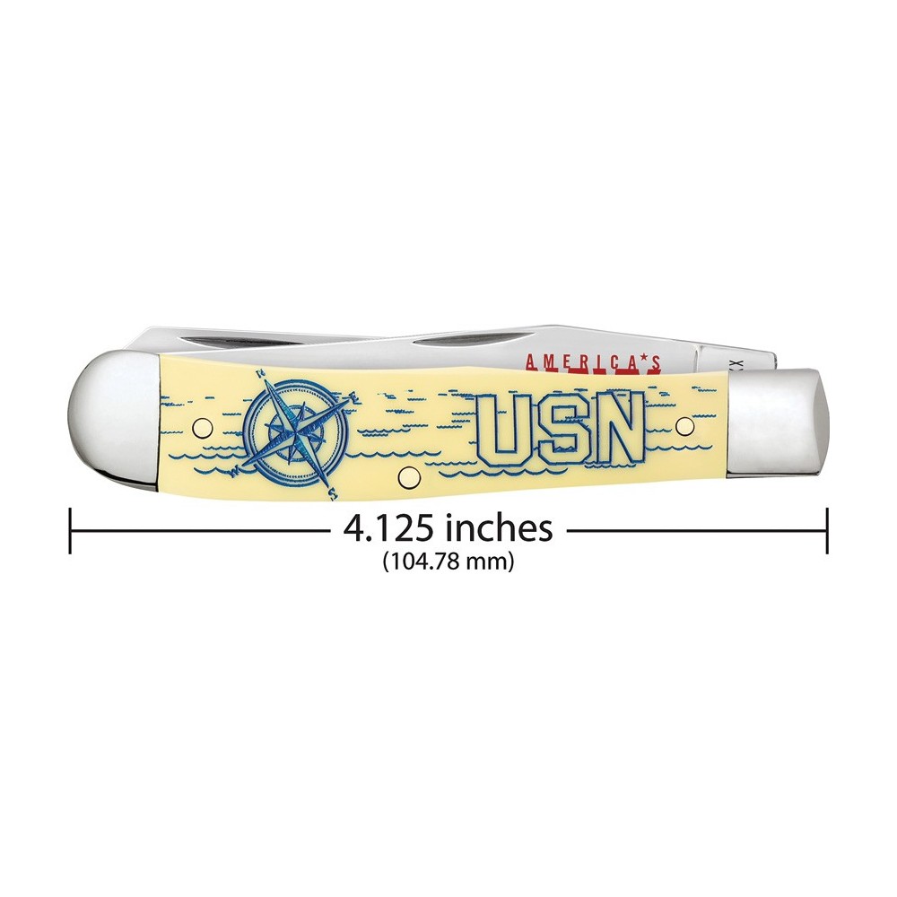 Case U.S. Navy Trapper Yellow