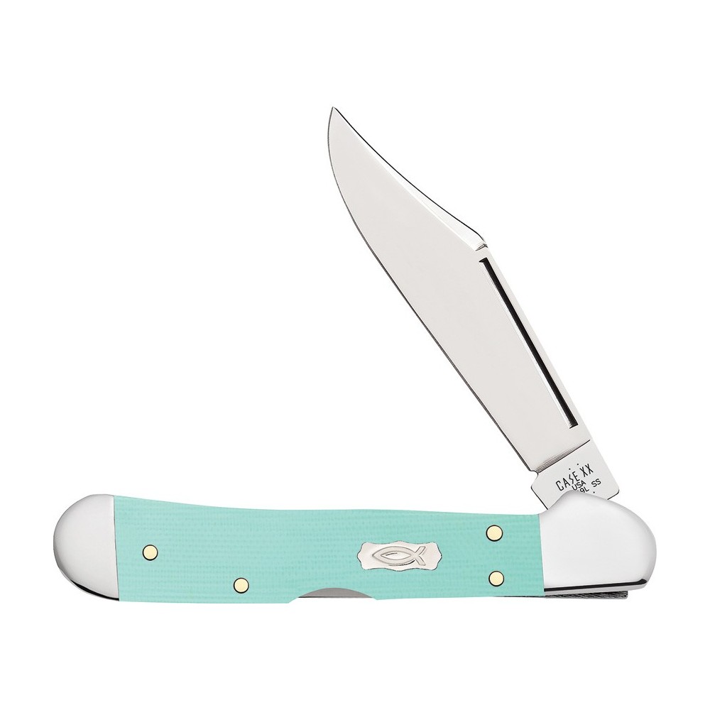 Case Mini Copperlock Seafoam Green