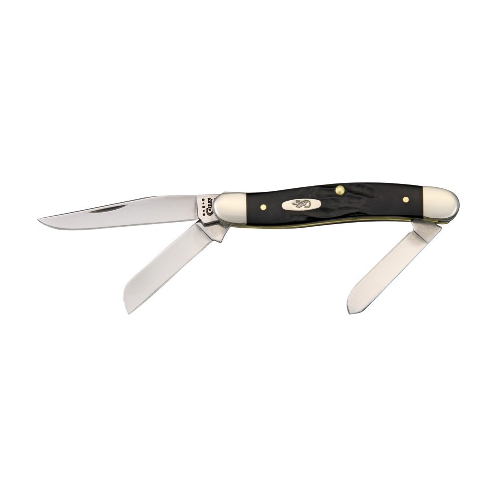 Case Medium Stockman Rough Black