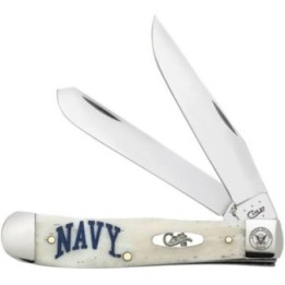 Case US Navy Trapper Natural Bone