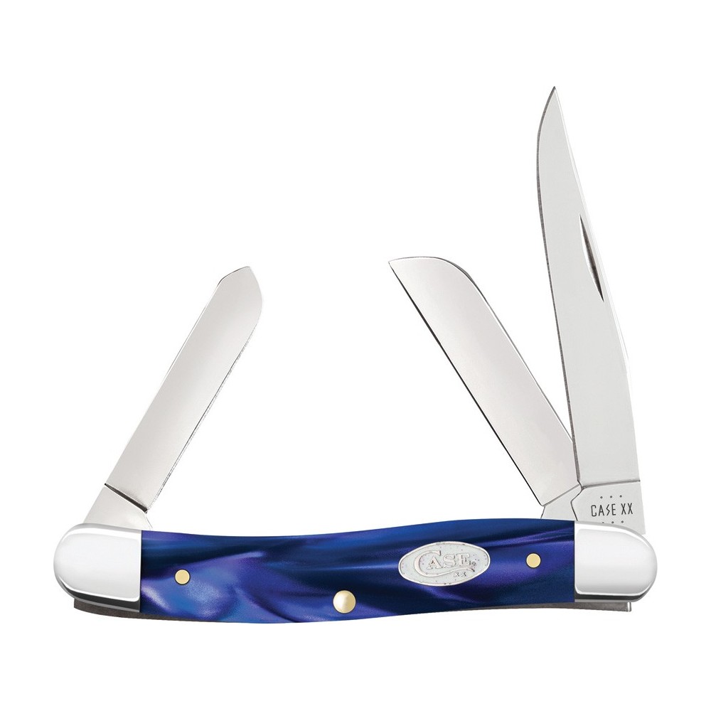 Case Stockman Blue Pearl Kirinite