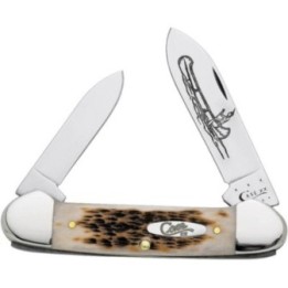 Case Canoe Amber Bone