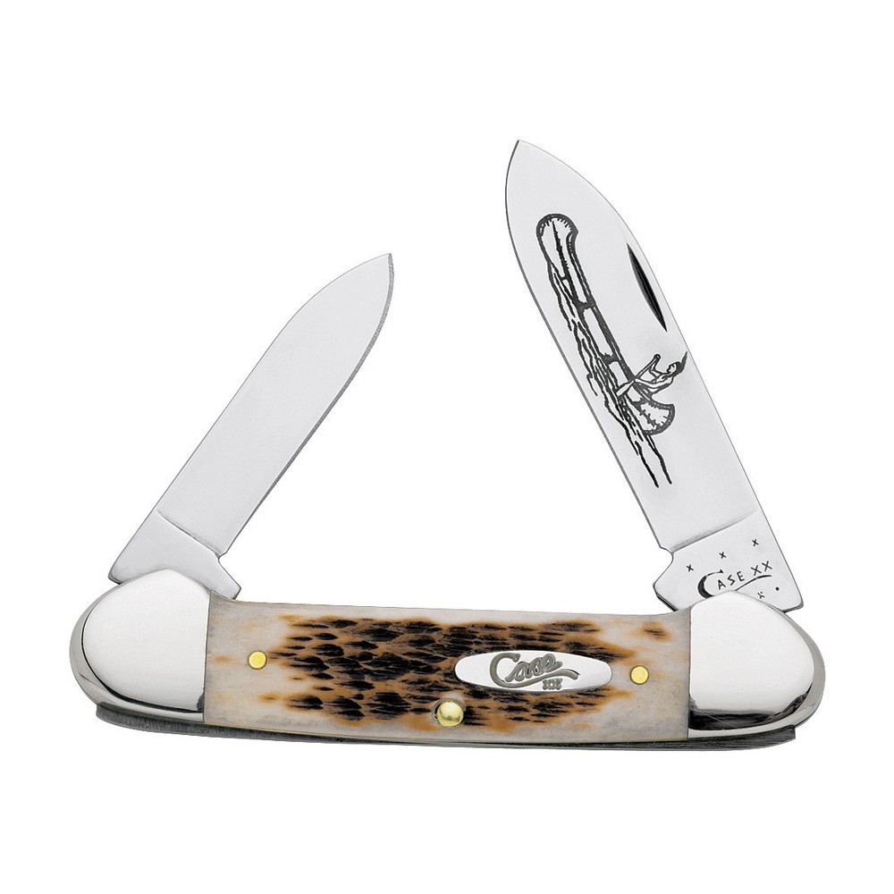Case Canoe Amber Bone
