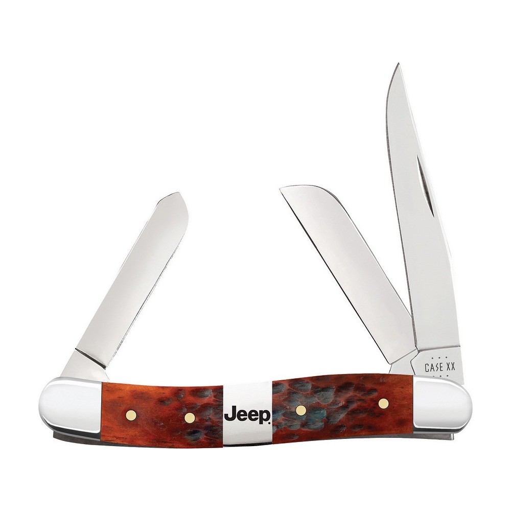 Case Jeep Med Stockman Chestnut