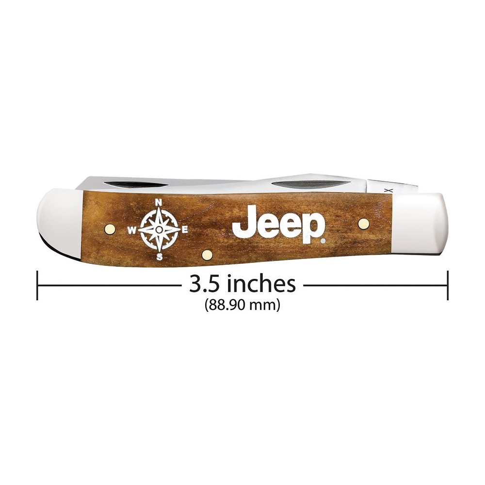 Case Jeep Mini Trapper Antique Bone