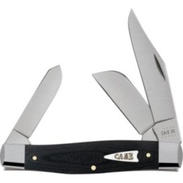 Case Stockman Black Micarta