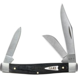 Case Stockman Black Micarta