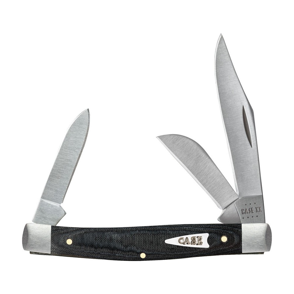 Case Stockman Black Micarta