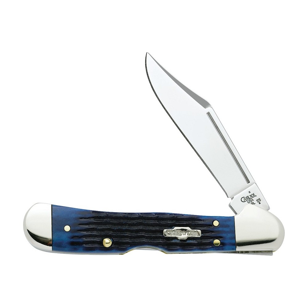 Case Mini Copperlock Blue Bone