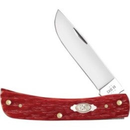 Case Sod Buster Jr Dark Red Bone