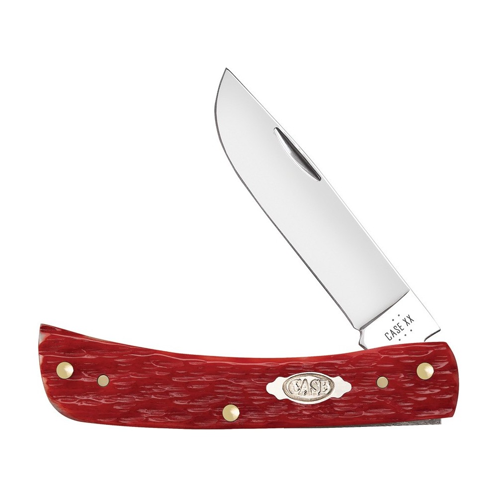 Case Sod Buster Jr Dark Red Bone