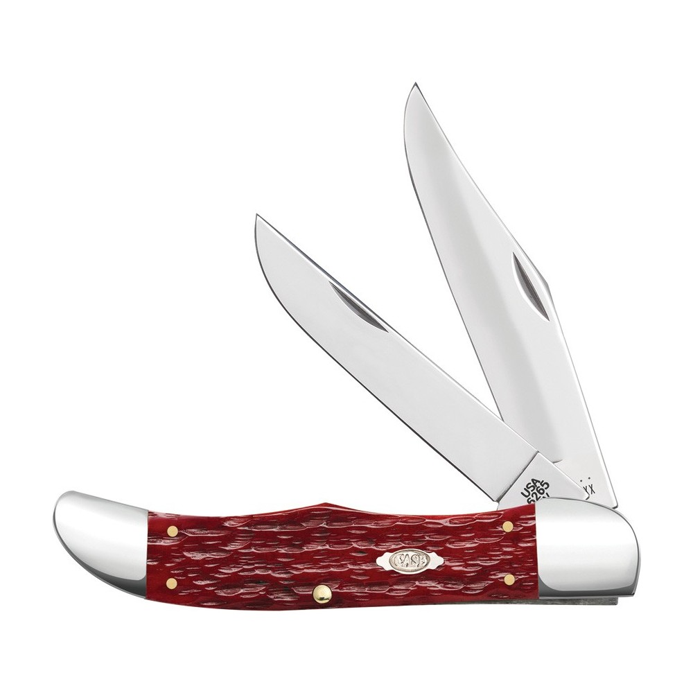 Case Folding Hunter Dark Red Peach
