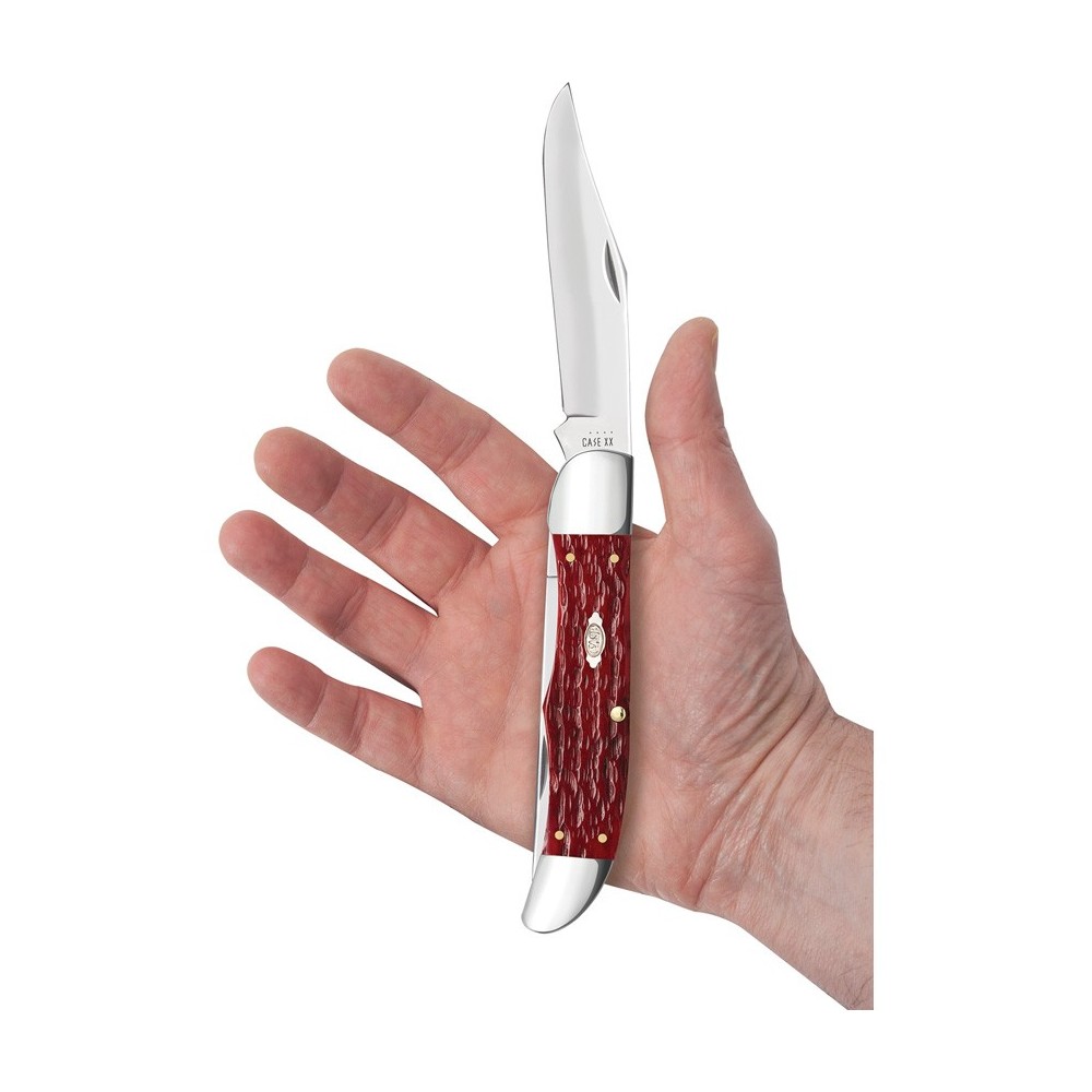 Case Folding Hunter Dark Red Peach