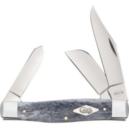 Case Large Stockman Gray Bone