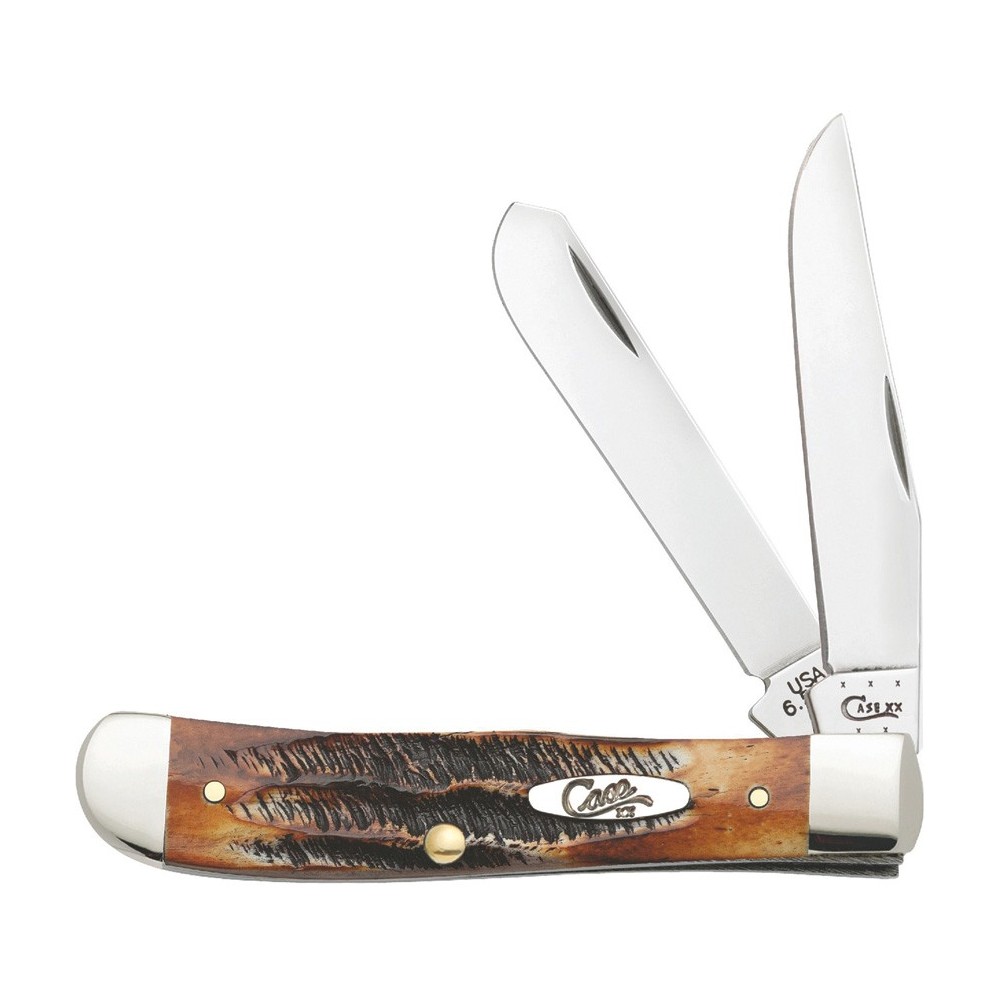 Case Trapper Burnt Bone