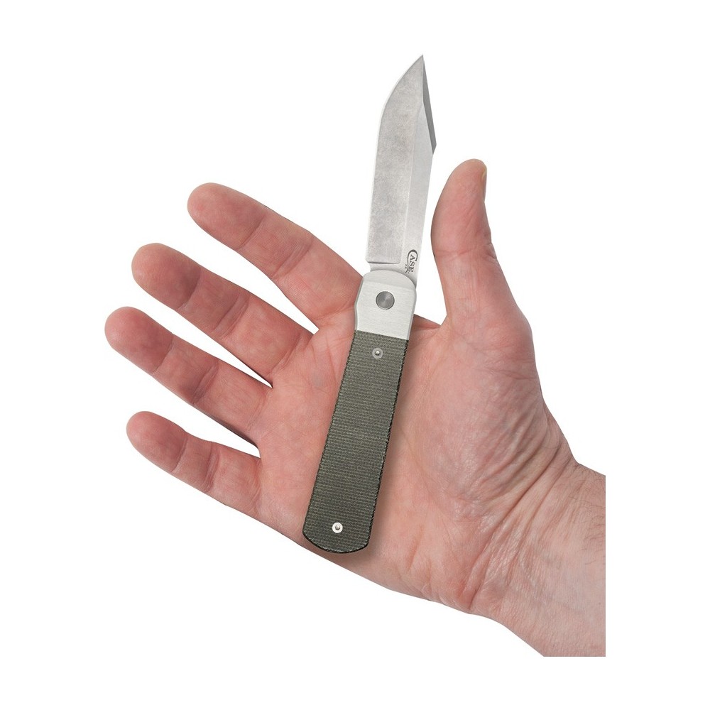 Case Longhouse Green Micarta